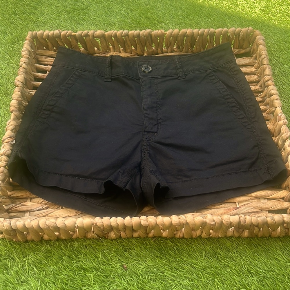 American Eagle - Black Khaki Shorts - Size 2